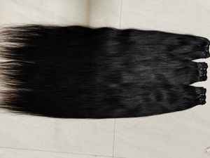 ผมมนุษย์ไม่ผ่านการทำผมธรรมชาติผมตรงมัดแบบธรรมชาติ - Product Image 5