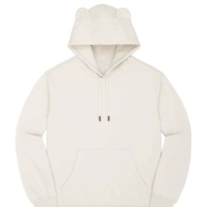Mens Classic Bear Ear Oyster Hoodie-Pull à capuche chaud et ludique avec oreilles d'ours pour un look unique et confortable au quotidien - Product Image 6