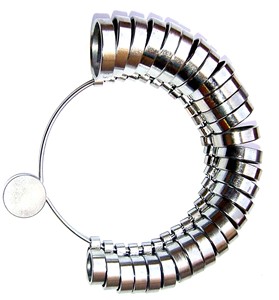 เครื่องวัดขนาดแหวนคุณภาพสูง แบบบาง ขนาด 31 และ 32 สำหรับทำเครื่องประดับ ขายส่ง ราคาถูกที่สุด สินค้าคุณภาพดี - Product Image 3