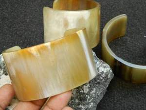 Joyería de mano de moda con cuerno de la mejor calidad, pulseras y brazaletes de cuerno natural, diseño Unisex con joya personalizada, directo desde la India - Product Image 2