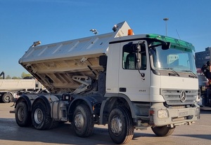 Camión Volquete Mercedes Actros 4141 8X4 2008, Euro 5, Diésel, Camión Pesado con Cámara para Construcción - Product Image 3