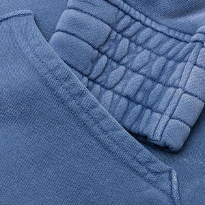 เสื้อฮู้ดผู้ชายผ้าฝ้าย100% เสื้อฮู้ดผู้ชายเสื้อซักแบบสั่งทำชุดแนวสตรีท - Product Image 3