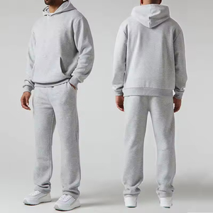 Survêtement en gros, survêtement personnalisé en molleton français pour hommes, survêtement de jogging de haute qualité, poids lourd, pull-over, survêtement streetwear, OEM - Product Image 1