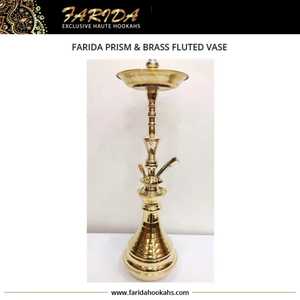 2025 Farida Luxury One-Level Midi Cachimbas de latón macizo Acabado de laca único Venta al por mayor directa de alta calidad del fabricante - Product Image 4