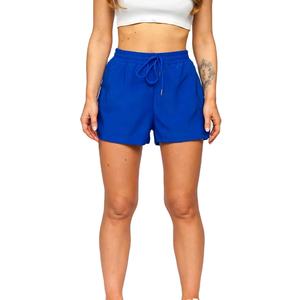 Shorts de course athlétiques pour femmes, taille haute, style dauphin, respirants, écologiques, anti-plis, doublure en maille 100% coton, sportifs, 3 pouces - Product Image 2
