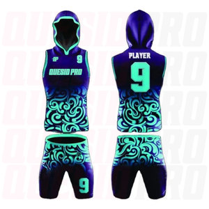 Ensemble d'uniformes de football américain 7v7 sublimés respirants en tissu polyester premium, conçu pour les commandes d'équipe et la personnalisation de la marque - Product Image 1