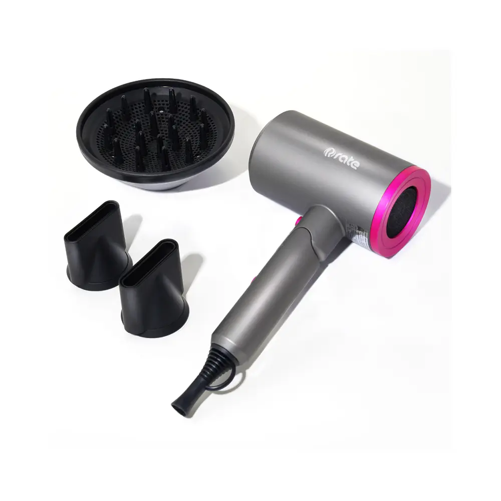 rate Hair dryer F600 Dry with dispersed wind to minimize hair damage and Magnetic nozzle module Best Price and Good Product