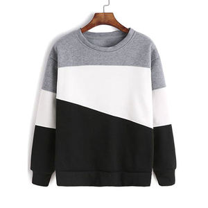 เสื้อสเวตเตอร์ผ้าฝ้ายออร์แกนิกสำหรับผู้ชายสีทึบสำหรับฤดูหนาวออกแบบโลโก้ได้ตามต้องการ - Product Image 1