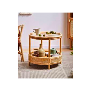 <b>Rattan</b> Side Table Top <b>Sale</b> <b>Rattan</b> Shelf Hand Made Home Decorative Customized Logo From Vietnam Manufacturer - Product Image 6