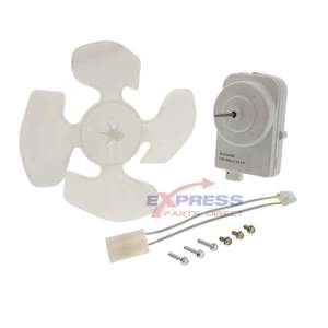 Motor de Ventilador de Condensador Eléctrico de Plástico para Refrigerador W10124096 - Nuevo - Product Image 1