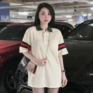 Camiseta chica nueva labubu algodón moda lavable cada uno en bolsa de polietileno hecho en Vietnam fabricante cuello alto Mujer camiseta - Product Image 2