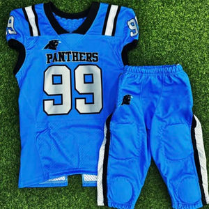 Uniformes de fútbol americano personalizados de alto rendimiento para jóvenes y adultos conjunto de Jersey de ropa de equipo de sublimación completa - Product Image 5