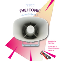 Top produit PA haut-parleur klaxon extérieur 30W IP66 klaxon haut-parleur PA étanche extérieur alarme vocale haut-parleur et klaxon TE900