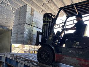 เครื่องกีดขวางแบบประสานมาตรฐานสำหรับการควบคุมฝูงชนผลิตภัณฑ์ด้านความปลอดภัยชุบสังกะสี - Product Image 6