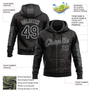 Venta al por mayor estilo de la calle Ropa de invierno Sudaderas con capucha para hombres Transpirable Cómodo Top Tendencia Sublimación Sudaderas con capucha para niños adultos - Product Image 3