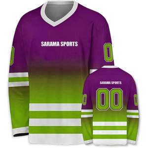 Vente en gros de haute qualité dernière conception maillot de hockey sur glace à vendre maillot de hockey sur glace sur mesure - Product Image 5