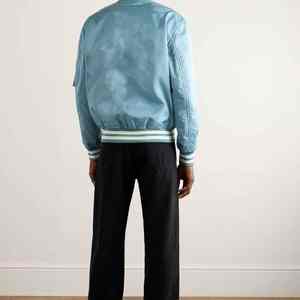 OEM personnalisé nouveaux hommes Bomber Baseball Jacket Outwear Casual Winter Bomber Jacket au meilleur prix - Product Image 5