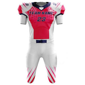 Uniformes de football américain de sublimation conçus sur mesure de haute qualité uniformes de football américain en gros à bas prix - Product Image 2