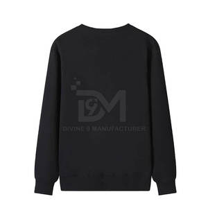 Nouveaux arrivages de sweatshirt avec strass pour hommes design personnalisé Vente directe d'usine Sweat avec strass pour hommes en gros - Product Image 2