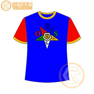 Wholesale Order of the Eastern <b>Star</b> T-<b>Shirt</b> Apparel Cotton Jersey High Quality Breathable OES T <b>Shirt</b> Women Greek Apparels - Product Image 3