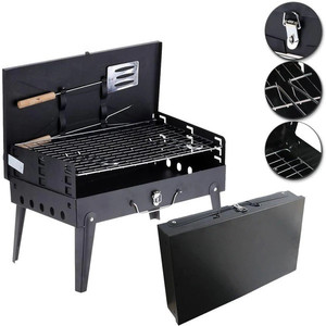 GRILL PLIANT PORTABLE DE TOURISME + Accessoires - Product Image 3
