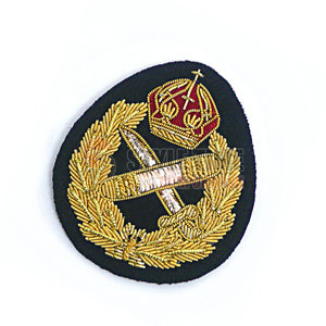 Made In Pakistan Low Price Embroidery Badges Good Quality New Design Embroidery Badges For Sale - Product Image 3