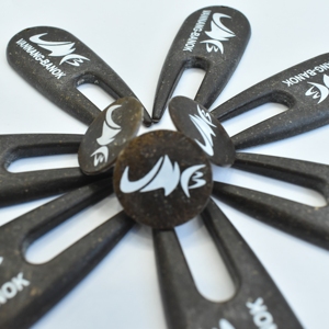 Outil de réparation de terrain de matériau écologique de qualité supérieure Marqueur de golf et de balle Café bio Outil de réparation de terrain de golf Accessoires de golf - Product Image 1