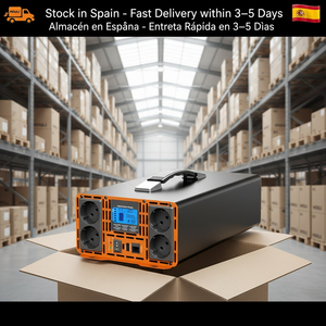 Inverter a Onda Sinusoidale Pura HOULI da 1500W 2000W 3000W 4000W 12V 220V con Display LCD e Telecomando | Stock in Spagna Consegna Rapida - Product Image 6