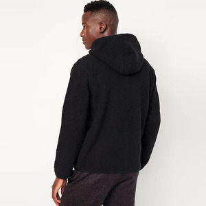 Sudaderas con capucha cálidas de invierno para hombre más populares, suéter de alta calidad hecho en fábrica, sudaderas térmicas para hombre estilo Sherpa - Product Image 4