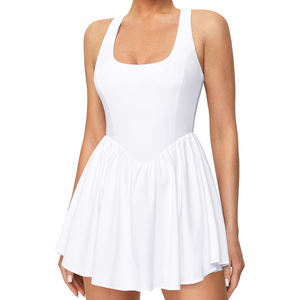 Uniforme de tennis personnalisé à bas quantité minimale de commande, offre directe d'usine, dernière conception, uniforme de tennis à pagaie à prix bon marché pour femmes respirant - Product Image 5