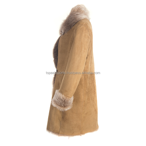 Abrigo de Piel de Oveja Beige de Alta Calidad para Mujer, Modelo 2026, Tallas Grandes, Abrigo de Invierno con Calefacción, Última Tendencia - Product Image 3