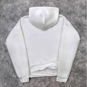 Fabricant personnalisé 100% sweat à capuche en molleton de coton surdimensionné poids lourd coupe Boxy impression de haute qualité sweat à capuche épais - Product Image 5