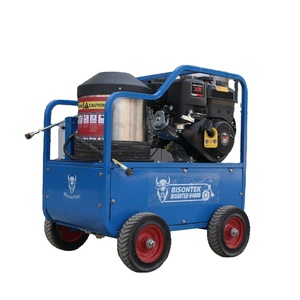 Nueva Hidrolavadora de Alta Demanda de 4000 PSI y 4 GPM con Motor Diésel B&S de 13.5 HP y Calentamiento de Agua, Tijeras para el Cabello - Product Image 1