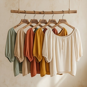 Vente en gros de crop tops pour femmes, écologiques, respirants, à manches courtes, OEM, tendance, décontractés et sportifs, en coton imprimé, personnalisés, Bangladesh - Product Image 4