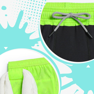 Vêtements de sport 5 pouces avec cordon de serrage séchage rapide 100% polyester entraînement quotidien athlétique basket-ball personnalisé course Gym Shorts pour hommes - Product Image 4