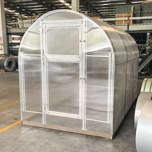 Serre tunnel moderne Vitavia CAS99 en aluminium et polycarbonate, grande taille, avec installation facile - Product Image 2