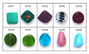 Nuevo producto de lujo, cuentas de vidrio tipo horno para la fabricación de joyas, producto más vendido, cuentas de vidrio tipo horno para la fabricación de pulseras - Product Image 2