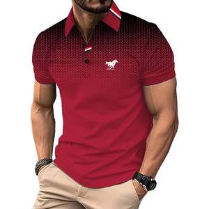 100% algodón de manga corta antiarrugas camisetas para hombres Polo hombres Casual Polo verano hombres manga corta Tops Polo camisa - Product Image 5