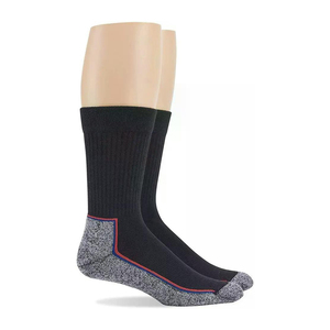 Chaussettes de sport athlétiques en fibre de bambou en gros, logo personnalisé, antidérapantes, chaussettes de sport à bas de mollet, séchage rapide, respirantes, pour hommes et jeunes - Product Image 6