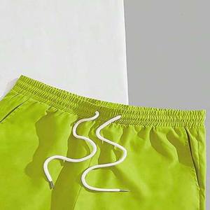 Conjuntos de ropa de hombre de talla grande de calle transpirable de algodón, camiseta y pantalones cortos, ropa de verano, conjunto doble de dos piezas para hombre, informal - Product Image 3