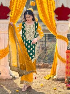 Dernier styliste indien pakistanais Salwar Kameez robe pour femmes filles pour les mariages fêtes vente en gros pas cher taux Varni - Product Image 2