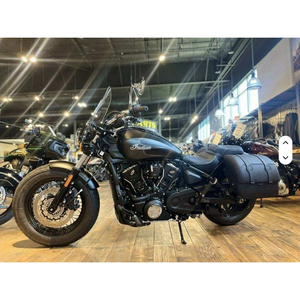 MEILLEURE VENTE Moto Cruiser Indienne Super Scout Black Smoke avec graphismes – Nouvelle - Product Image 5