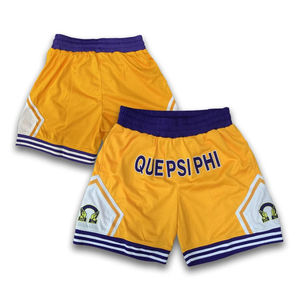 Pantalones Cortos Deportivos Unisex con Estampado de Mariposa por Sublimación, Estilo Urbano, con Bolsillos Laterales Profundos, Venta al por Mayor, Personalizables - Product Image 2