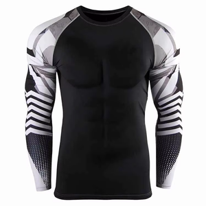 Rashguard personnalisé de qualité supérieure, vente en gros, pas cher, haute qualité, Rashguard BJJ et MMA, Rashguard Jiu Jitsu - Product Image 3
