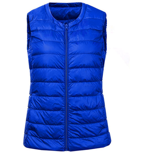 Chaleco Acolchado Sin Mangas para Invierno, con Cremallera, Logotipo Personalizado, Estilo Urbano, Chaqueta Bomber con Capucha Desmontable para Mujer, Relleno de Algodón - Product Image 6