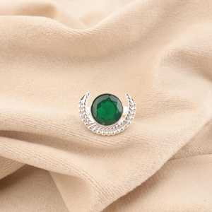 Anillo Ovalado de Ónice Verde con Certificado IGI, Hecho a Mano en Plata de Ley 925, Piedra de Nacimiento de Mayo, Joyería Elegante para Mujer, Regalo - Product Image 1