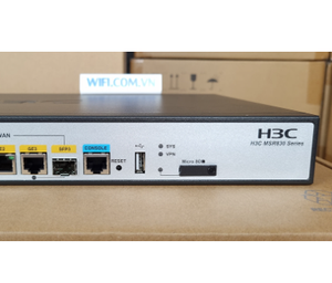 H3C MSR830-10HI-GL Multi-Service Router 2WAN Gigabit VPN <strong>Wireless</strong> 4G LTE with 10 Ports for Business <strong>Security</strong> <strong>Network</strong> - Product Image 3