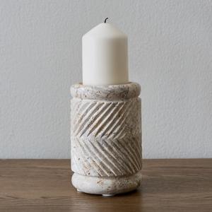 Support à bougie élégant, centre de table élégant, décoration d'accent pour la maison, décoration moderne pour le salon et la chambre à coucher - Product Image 5