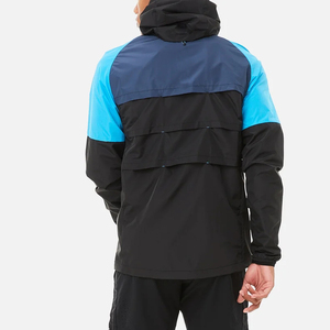 Chaqueta Ligera con Bloques de Color, Chaqueta Cortavientos Deportiva para Correr y Hacer Ejercicio para Hombre, Personalizada - Product Image 2