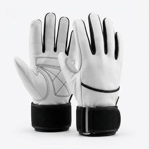 Gants de baseball personnalisés avec logo, vente en gros, cuir durable, adhérence antidérapante pour les sports de plein air, entraînement, équipement professionnel de haute qualité - Product Image 3